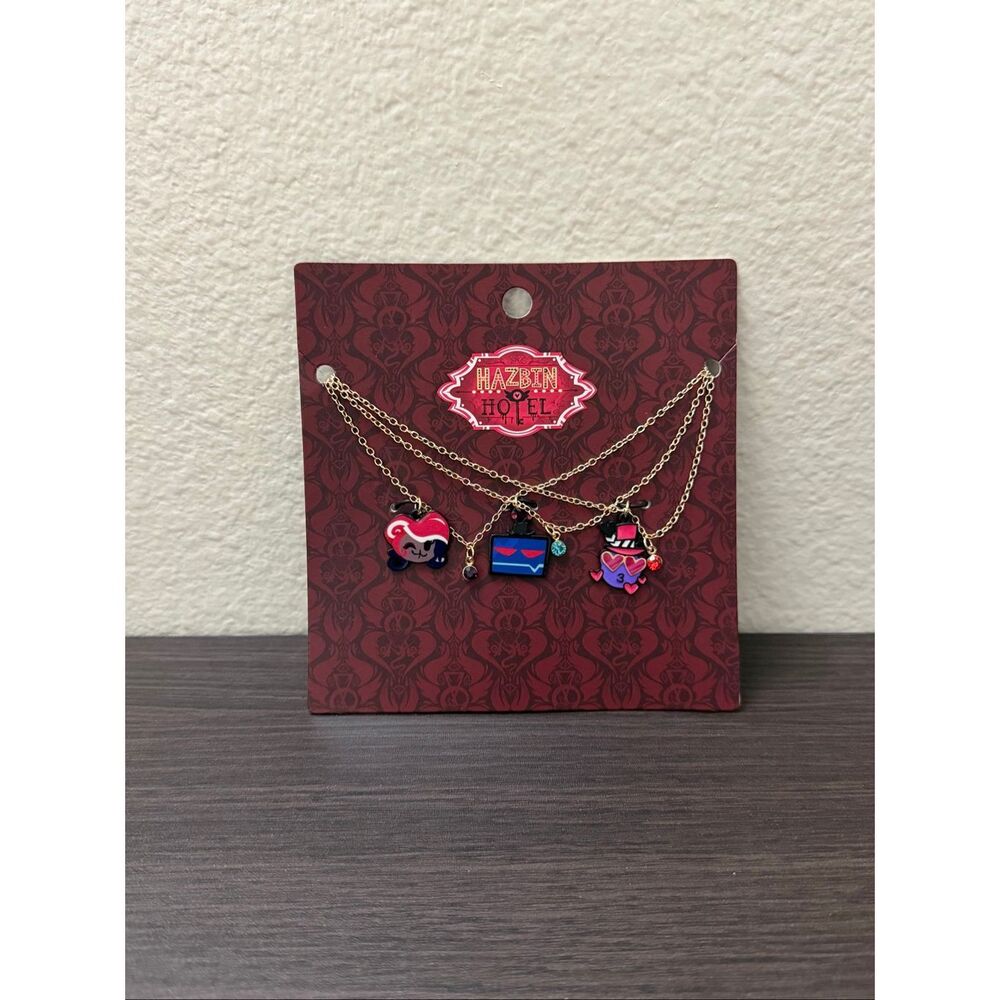 Hazbin Hotel The Vees Necklace Set